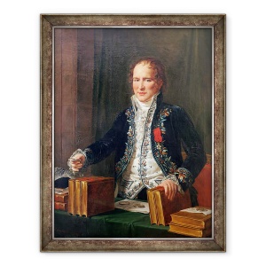 Tablou inramat - Anicet-Charles Lemonnier - Portret De Antoine Francois de Fourcroy 1755-1809, 70 x 90 cm