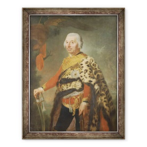 Tablou inramat - Anna Dorothea Therbusch - Generalul von Zieten, 60 x 80 cm