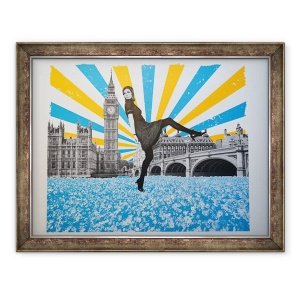 Tablou inramat - Anne Storno - Londra Stride, 2018, 60 x 80 cm