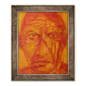 Tablou inramat - Annick Gaillard - Pablo Picasso, 70 x 85 cm