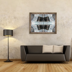 Tablou inramat - Ant Smith - Stairwell Eshcer 2, 70 x 90 cm - Img 2