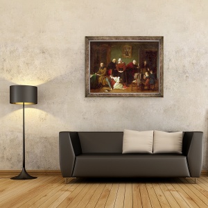 Tablou inramat - Antoine Beranger - Consecintele seductiei, 60 x 80 cm - Img 2