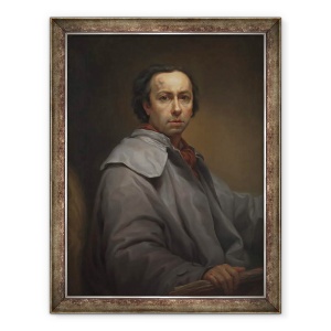 Tablou inramat - Anton Raphael Mengs - Autoportret I, 60 x 80 cm