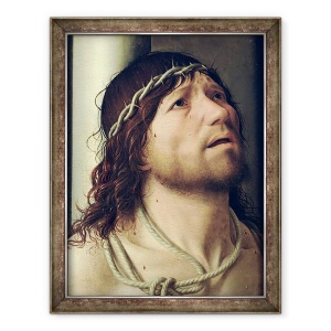 Tablou inramat - Antonello da Messina - Hristos la Coloana, 60 x 80 cm