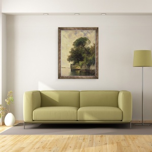 Tablou inramat - Ascan Lutteroth - Isola Bella, 60 x 80 cm - Img 2