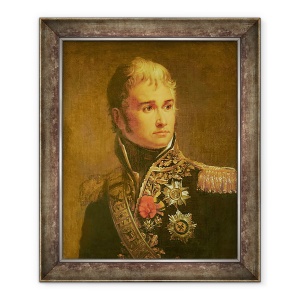 Tablou inramat - Baron Gerard, Francois Pascal Simon - Portretul lui Jean Lannes 1769-1809 Duce de Montebello, 50 x 60 cm
