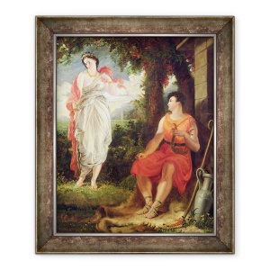 Tablou inramat - Benjamin Robert Haydon - Venus si Ancorses, 70 x 85 cm