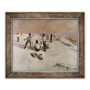 Tablou inramat - Bruno Andreas Liljefors - Men Warping, 70 x 85 cm