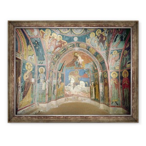 Tablou inramat - Byzantine - Vedere a pronaosului, 70 x 90 cm