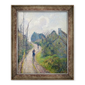 Tablou inramat - Camille Pissarro - Alpinism rutier spre Osny, 50 x 60 cm