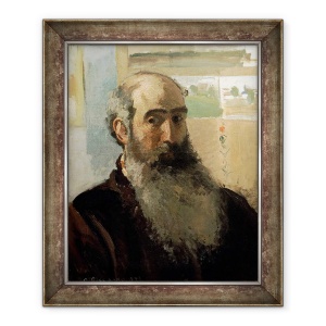 Tablou inramat - Camille Pissarro - Autoportret, 50 x 60 cm