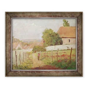 Tablou inramat - Camille Pissarro - Peisajul ile-de-France, 70 x 85 cm