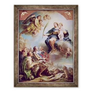 Tablou inramat - Carle van Loo - Ludovic al XIII-lea 1601-43, detaliu I, 60 x 80 cm