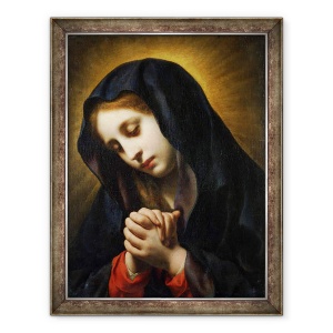 Tablou inramat - Carlo Dolci - Fecioara Buna Vestire, 60 x 80 cm