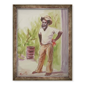 Tablou inramat - Carlton Murrell - Breaktime, 60 x 80 cm