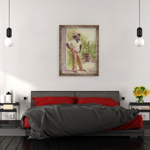 Tablou inramat - Carlton Murrell - Breaktime, 60 x 80 cm - Img 3