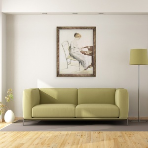Tablou inramat - Cassandra Austen - Fanny Austen-Knight 1793-1882, 60 x 80 cm - Img 2