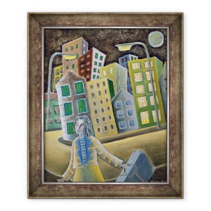 Tablou inramat - Celia Washington - Enigma plecarii, 50 x 60 cm