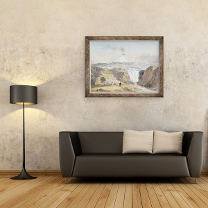 Tablou inramat - Charles Hamilton Smith - Vezi, 60 x 80 cm - Img 2