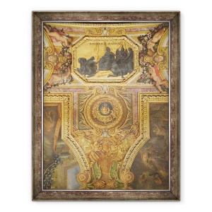 Tablou inramat - Charles Le Brun - Achizitia Dunkirk in 1662, 60 x 80 cm