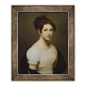 Tablou inramat - Charles-Philippe Lariviere - Portret De Eugénie-Pamela Larivière, 70 x 85 cm