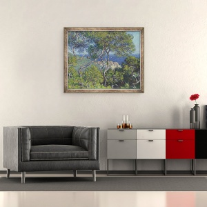 Tablou inramat - Claude Monet - Bordighera, 50 x 60 cm - Img 2