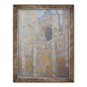Tablou inramat - Claude Monet - Catedrala Rouen, fatada, 70 x 90 cm