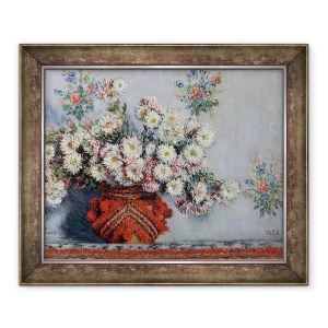 Tablou inramat - Claude Monet - Crizanteme I, 70 x 85 cm