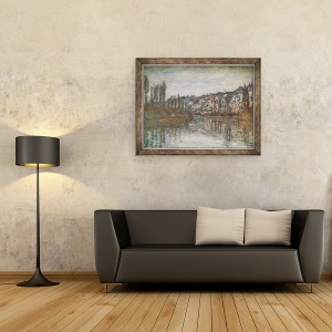 Tablou inramat - Claude Monet - Giverny, 60 x 80 cm - Img 2