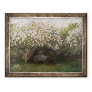 Tablou inramat - Claude Monet - Lilacs, Vremea Gri, 60 x 80 cm