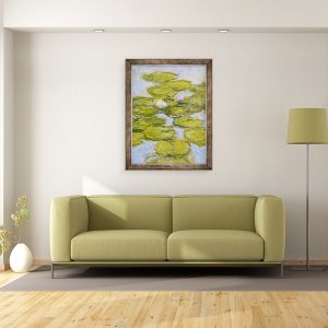 Tablou inramat - Claude Monet - Nympheas, 70 x 90 cm - Img 2