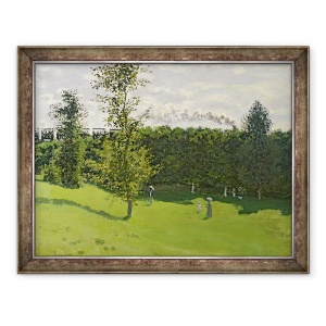 Tablou inramat - Claude Monet - Trenul in tara, 70 x 90 cm