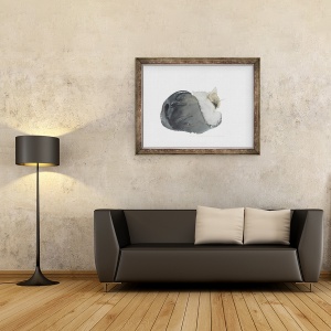 Tablou inramat - Claudia Hutchins-Puechavy - Pisica I, 60 x 80 cm - Img 2