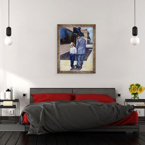 Tablou inramat - Colin Bootman - Educatia unui rege, 70 x 90 cm - Img 3
