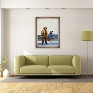 Tablou inramat - Colin Bootman - Lectie de muzica 2, 60 x 80 cm - Img 2