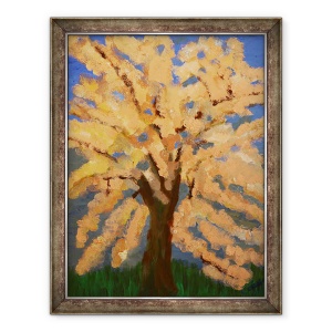 Tablou inramat - Cosima Duggal - Floare de cires, 70 x 90 cm