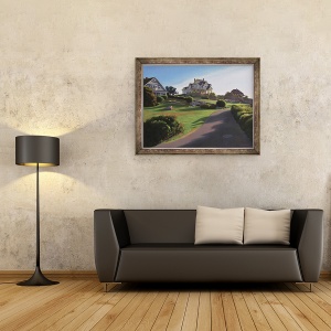 Tablou inramat - David Arsenault - Cape Ann dimineata, 60 x 80 cm - Img 2