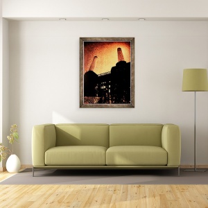 Tablou inramat - David Studwell - Centrala electrica Battersea, 60 x 80 cm - Img 2