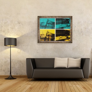 Tablou inramat - David Studwell - Havana 2, 70 x 90 cm - Img 2