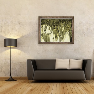 Tablou inramat - David Studwell - Metropolis IV, 60 x 80 cm - Img 2
