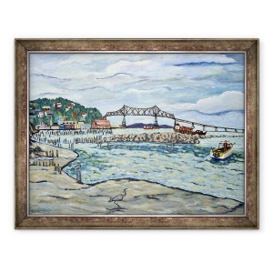 Tablou inramat - Deborah Eve Alastra - Astoria Heron, 70 x 90 cm
