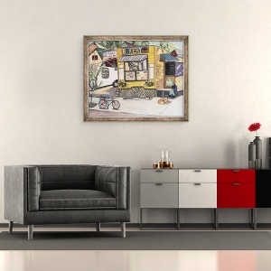 Tablou inramat - Deborah Eve Alastra - Portlandia, 50 x 60 cm - Img 2