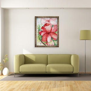 Tablou inramat - Deborah Eve Alastra - Tigerlily, 70 x 90 cm - Img 2