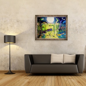 Tablou inramat - Deborah Eve Alastra - Trezit in timp ce dormi, 60 x 80 cm - Img 2