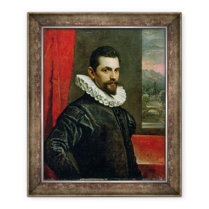 Tablou inramat - Domenico Robusti Tintoretto - Portret De Francesco Bassano 1549-92, 50 x 60 cm