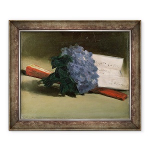 Tablou inramat - Edouard Manet - Buchet de Violete, 70 x 85 cm