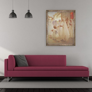 Tablou inramat - Edouard Victor Durand - Whitsunday, 50 x 60 cm - Img 2