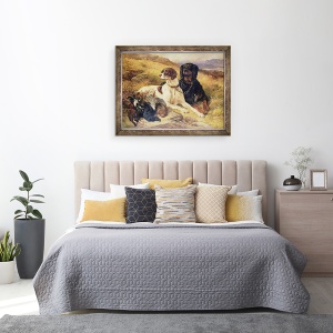 Tablou inramat - Edwin Landseer - Servirea armelor, 70 x 90 cm - Img 3