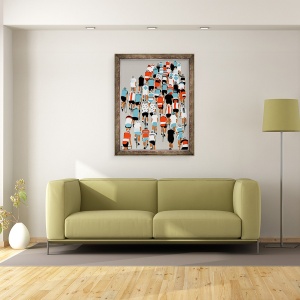 Tablou inramat - Eliza Southwood - Peloton, 60 x 80 cm - Img 2