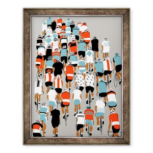 Tablou inramat - Eliza Southwood - Peloton, 70 x 90 cm